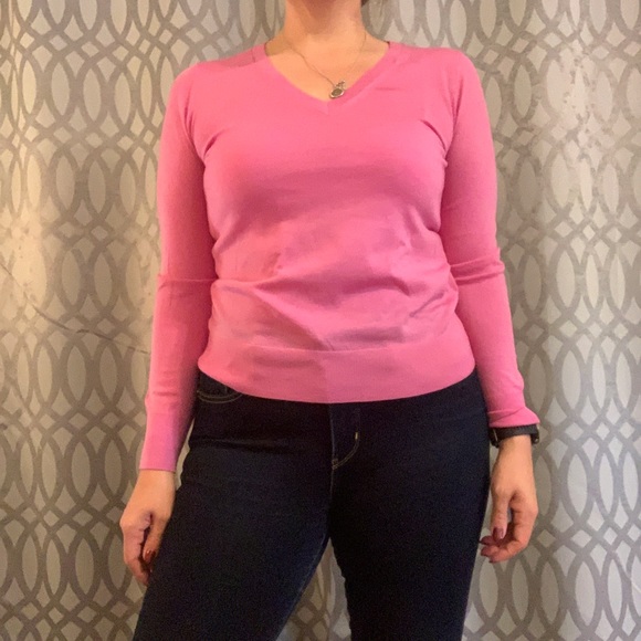 Pink 100%merino Banana Republic - Picture 2 of 3